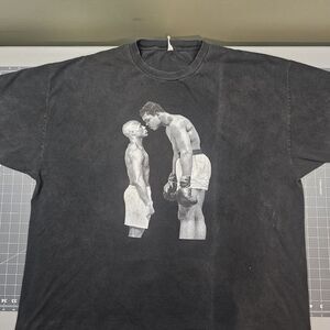 Vintage Muhammad Ali Floyd Mayweather Tshirt XXXL Y2k Boxing Streetwear Distress